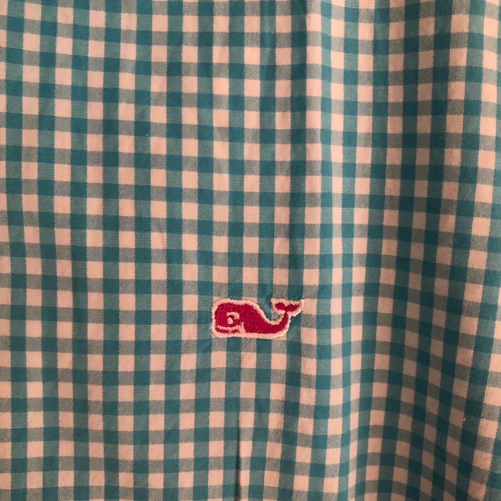 Vineyard Vines Gingham Button Down - image 4